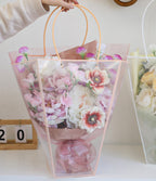 Clear Trapeze Bag - Pink