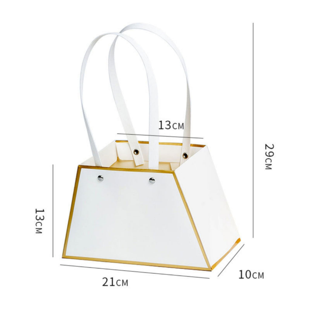 Goddess Fan-Style Bag - White