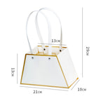 Goddess Fan-Style Bag - White