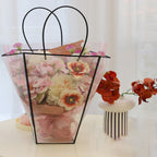 Clear Trapeze Bag - Black