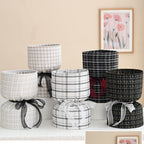 Bouquet Fabric Wrap - Black