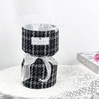 Bouquet Fabric Wrap - Black