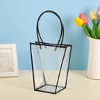 Clear Trapeze Bag - Black