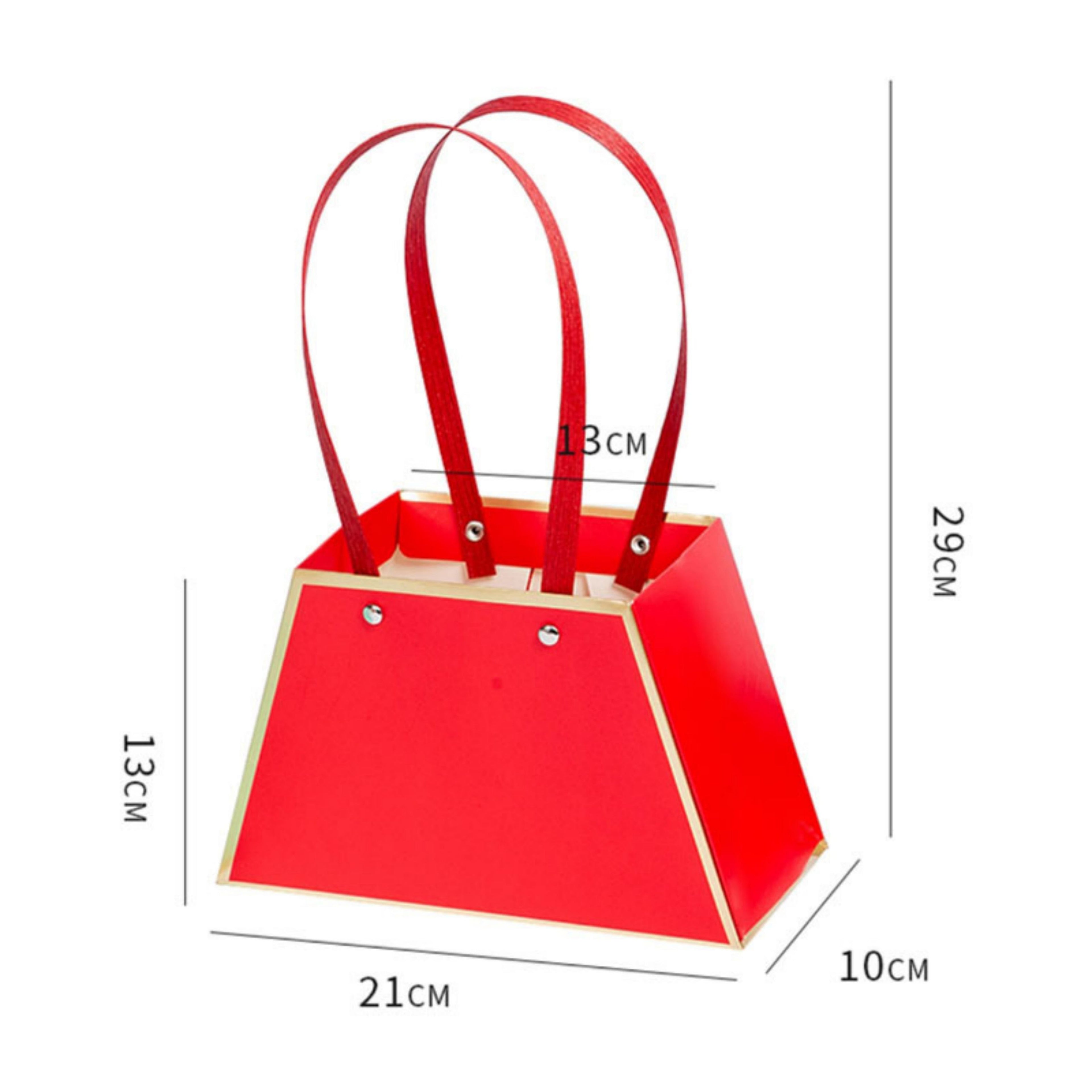Goddess Fan-Style Bag - Red