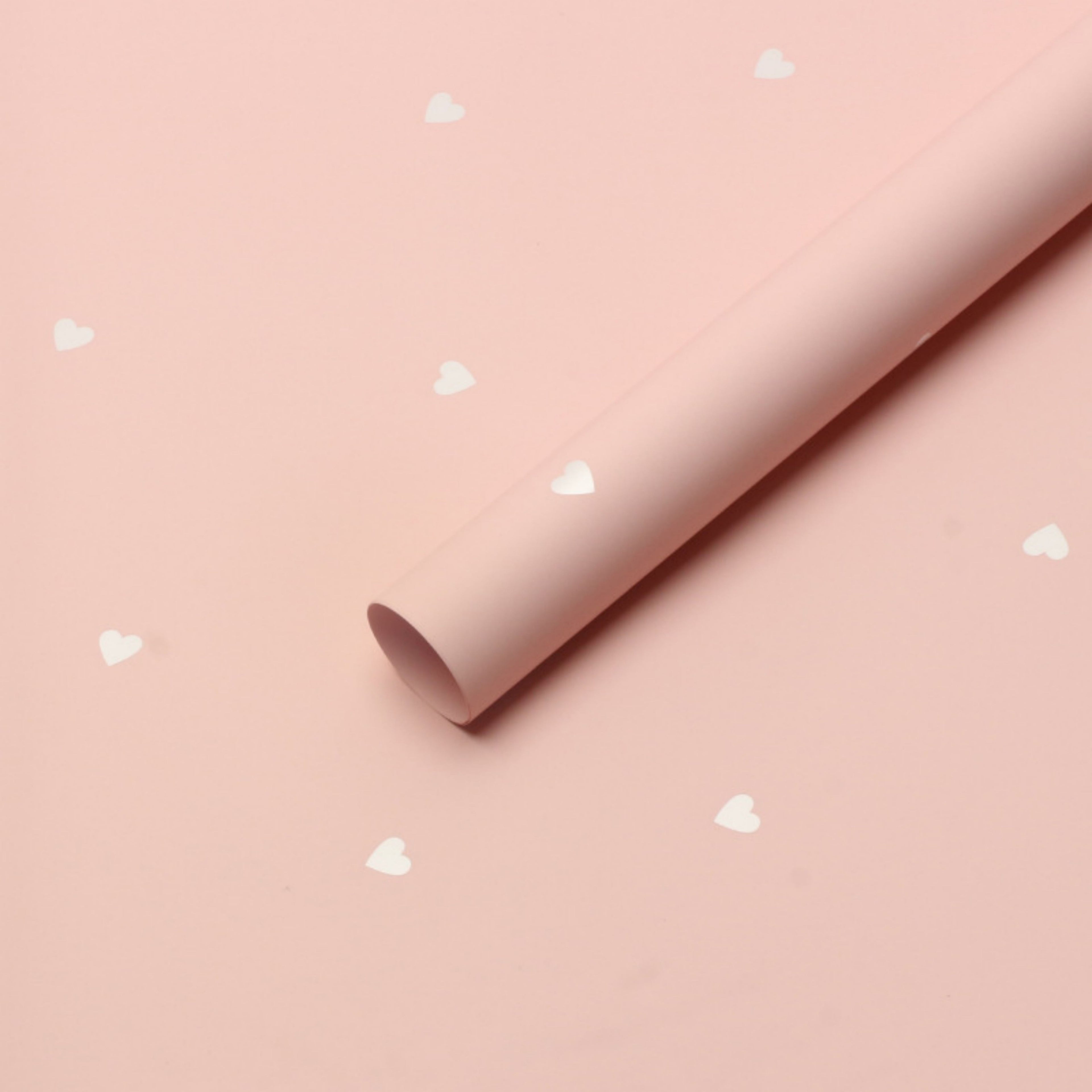 Tiny Hearts Wrapping Paper - Sakura