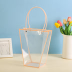 Clear Trapeze Bag - Pink