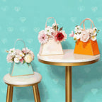 Goddess Fan-Style Bag - Pink