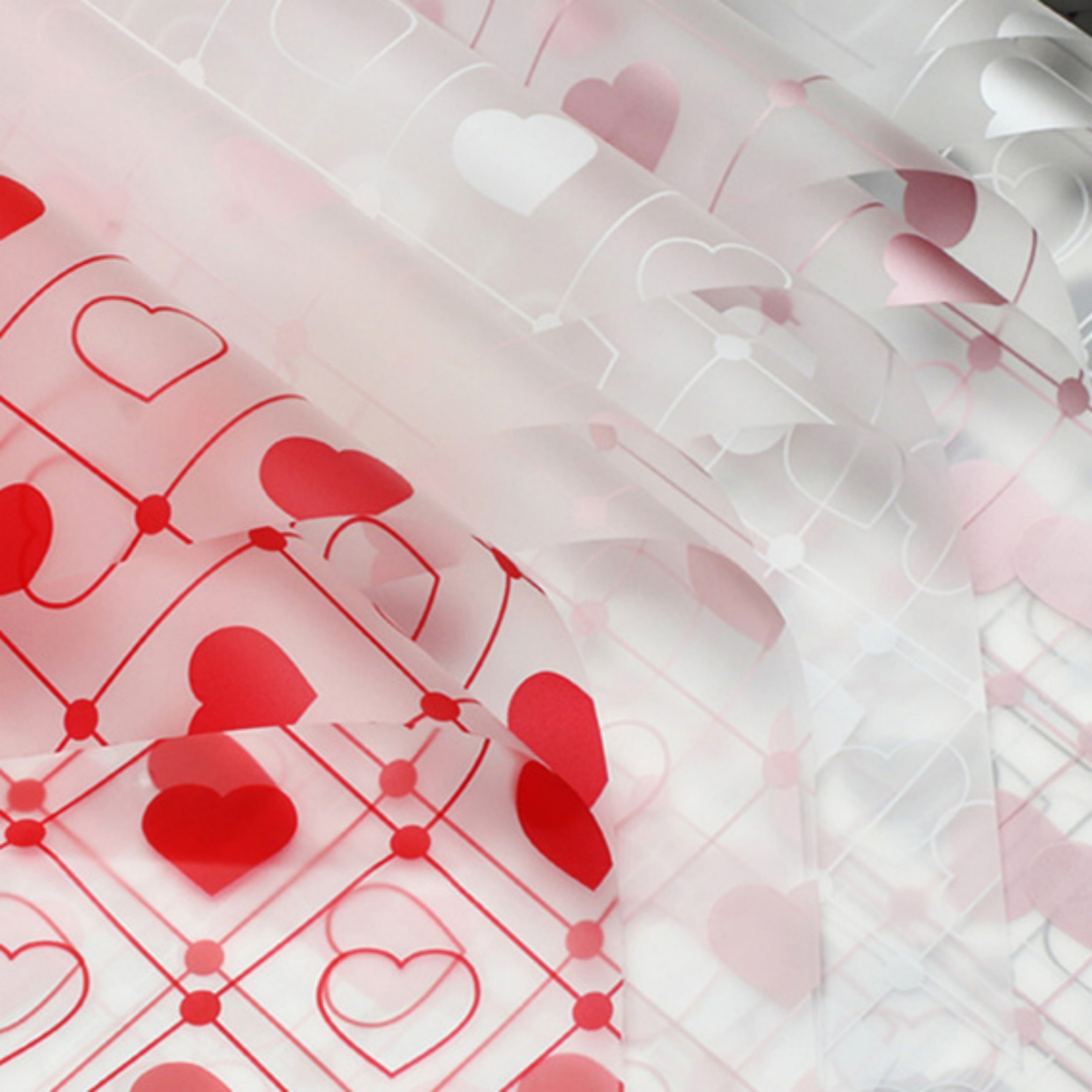 Valentine Wrapping Paper - Red