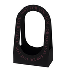 Just For You Floral Basket - Black