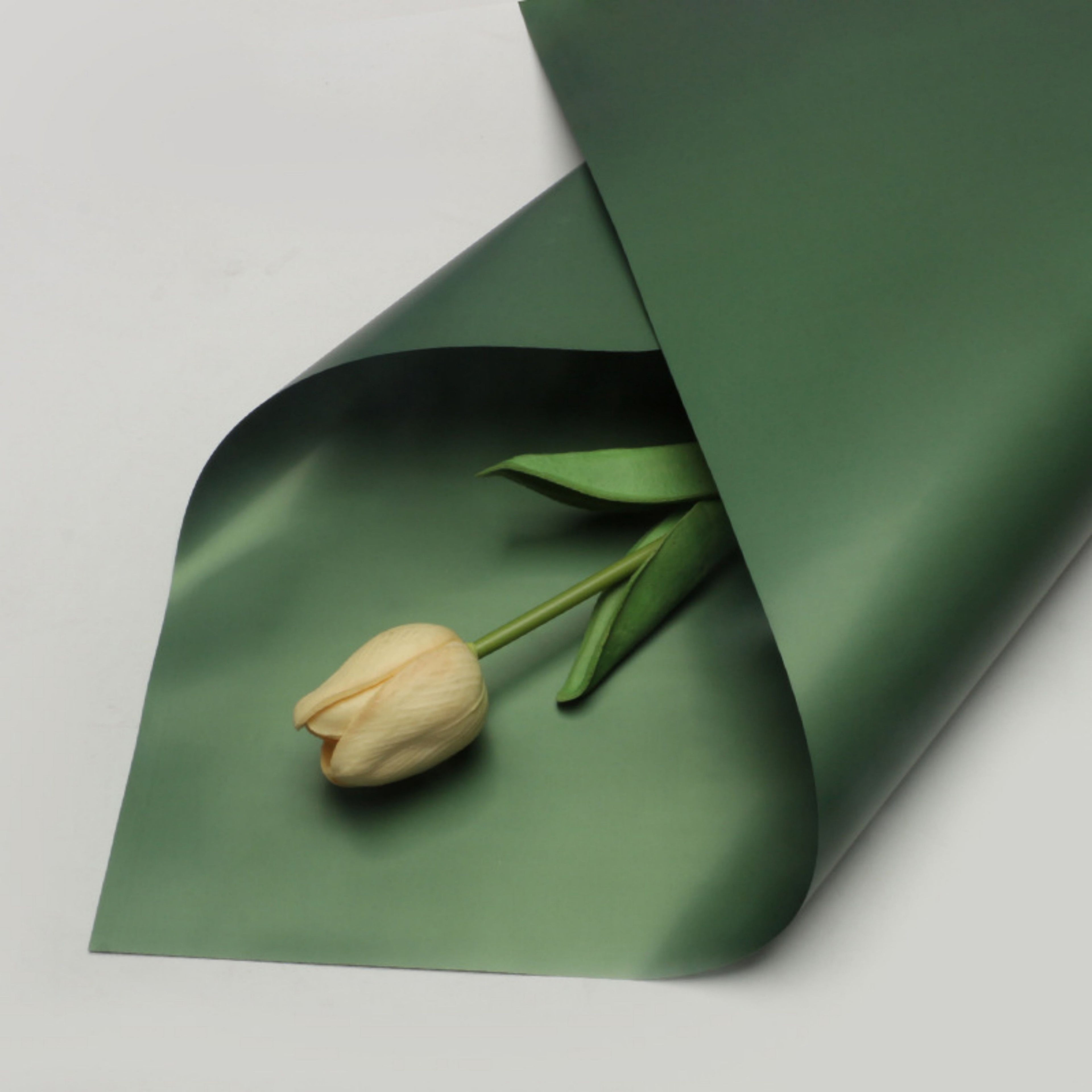 Matte Wrapping Paper - Dark Green