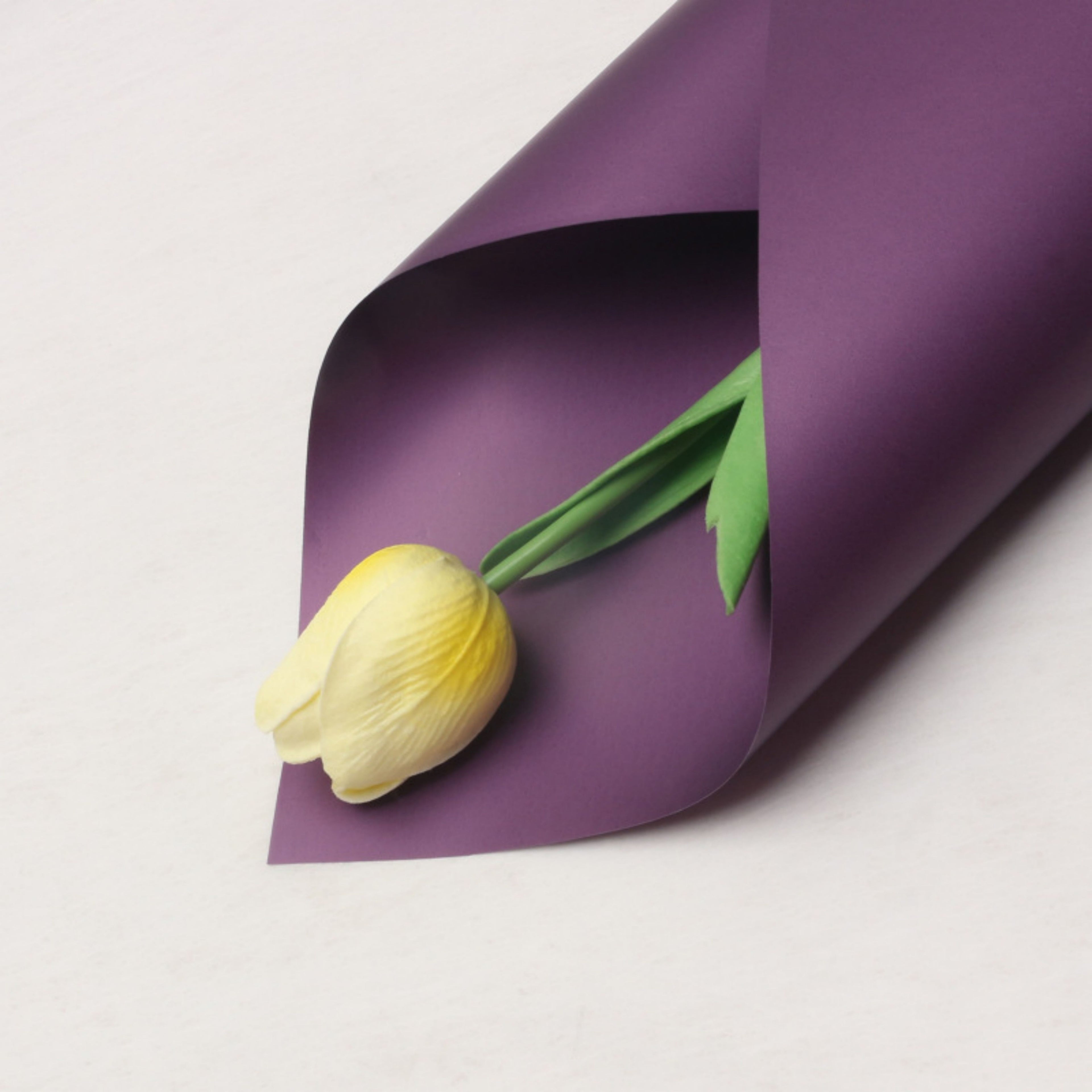 Matte Wrapping Paper - Dark Purple