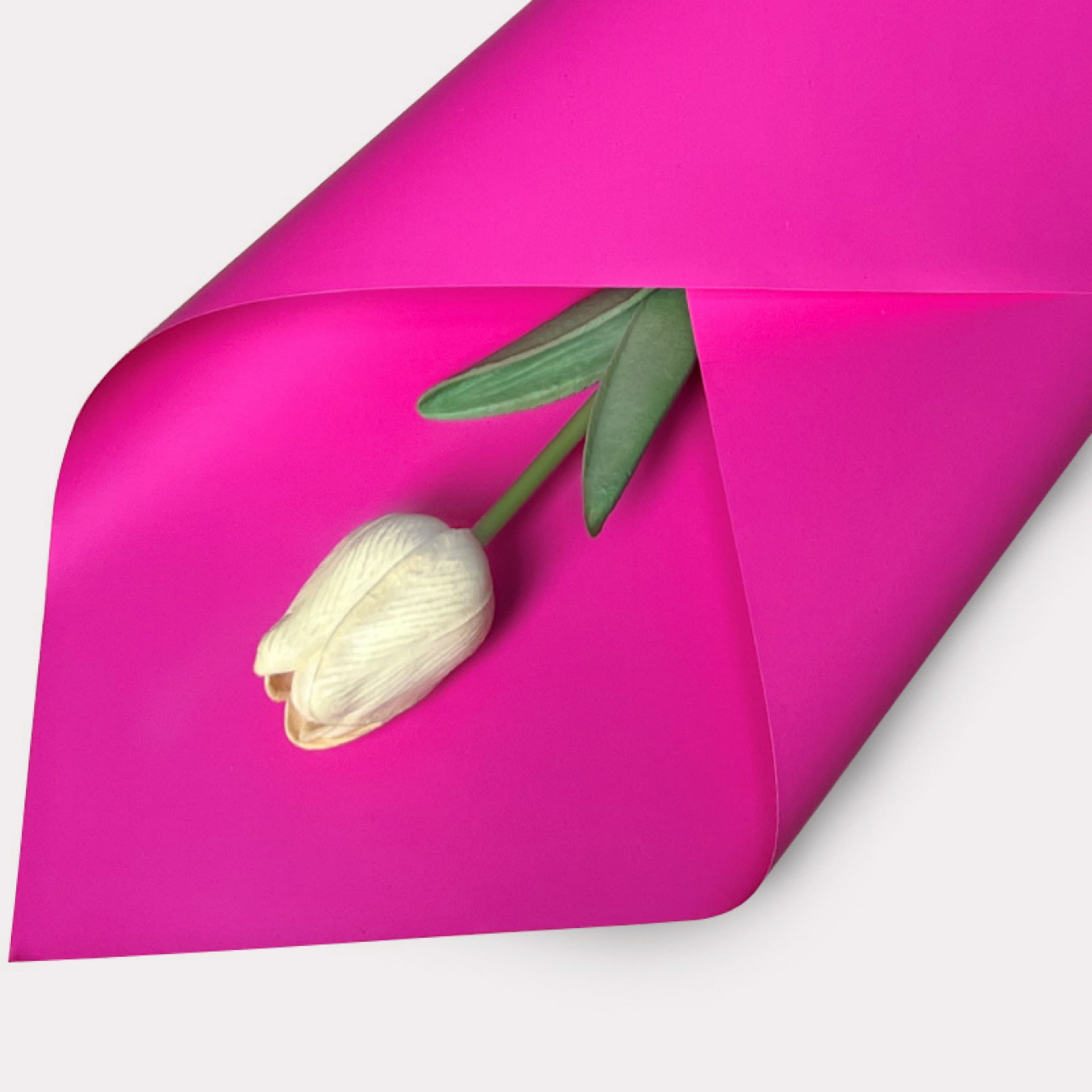 Matte Wrapping Paper - Hot Pink