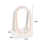 Just For You Floral Basket - White