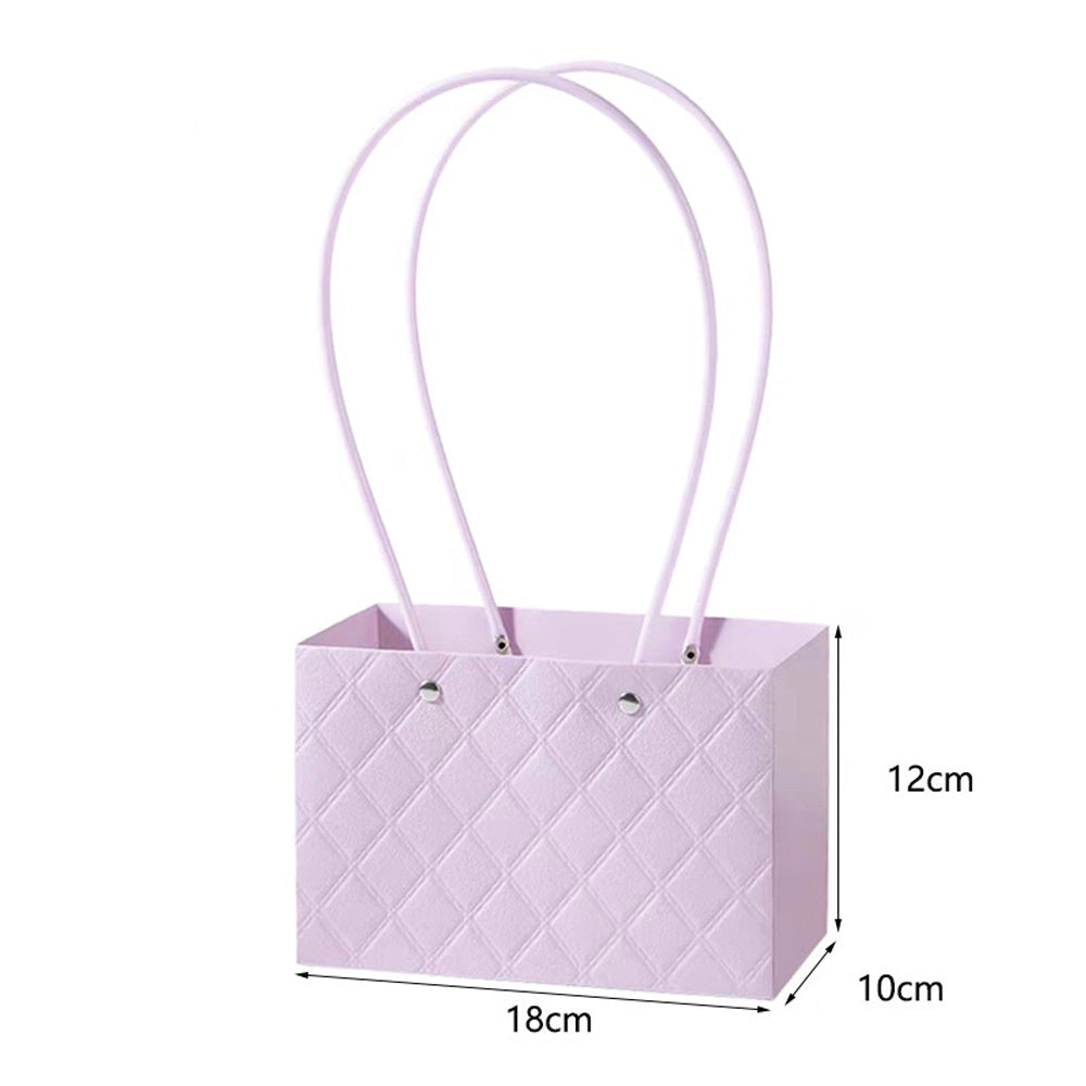 Macaron-Style Bag - Purple