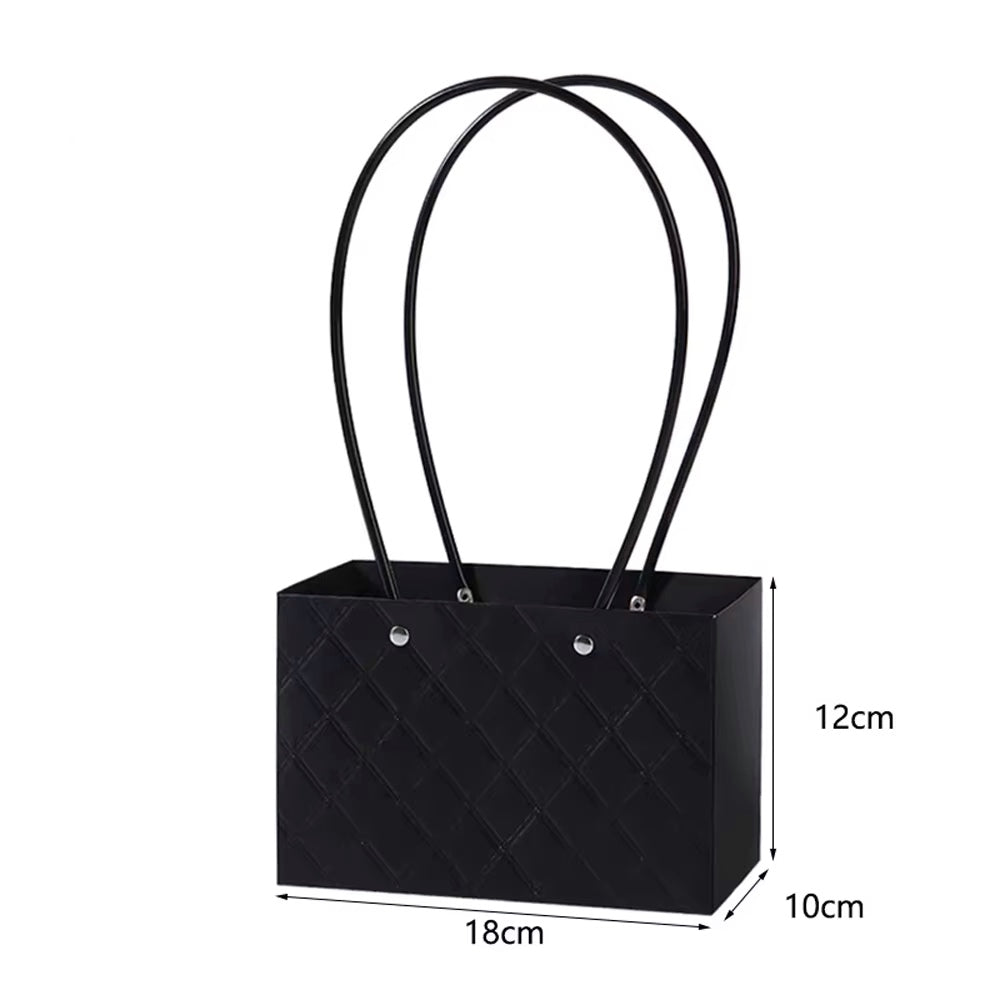 Macaron-Style Bag - Black
