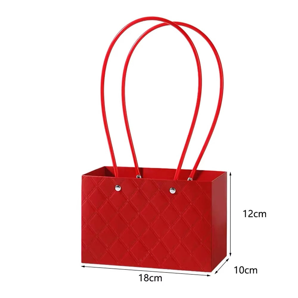 Macaron-Style Bag - Red