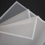 Color Edge Wrapping Paper - White