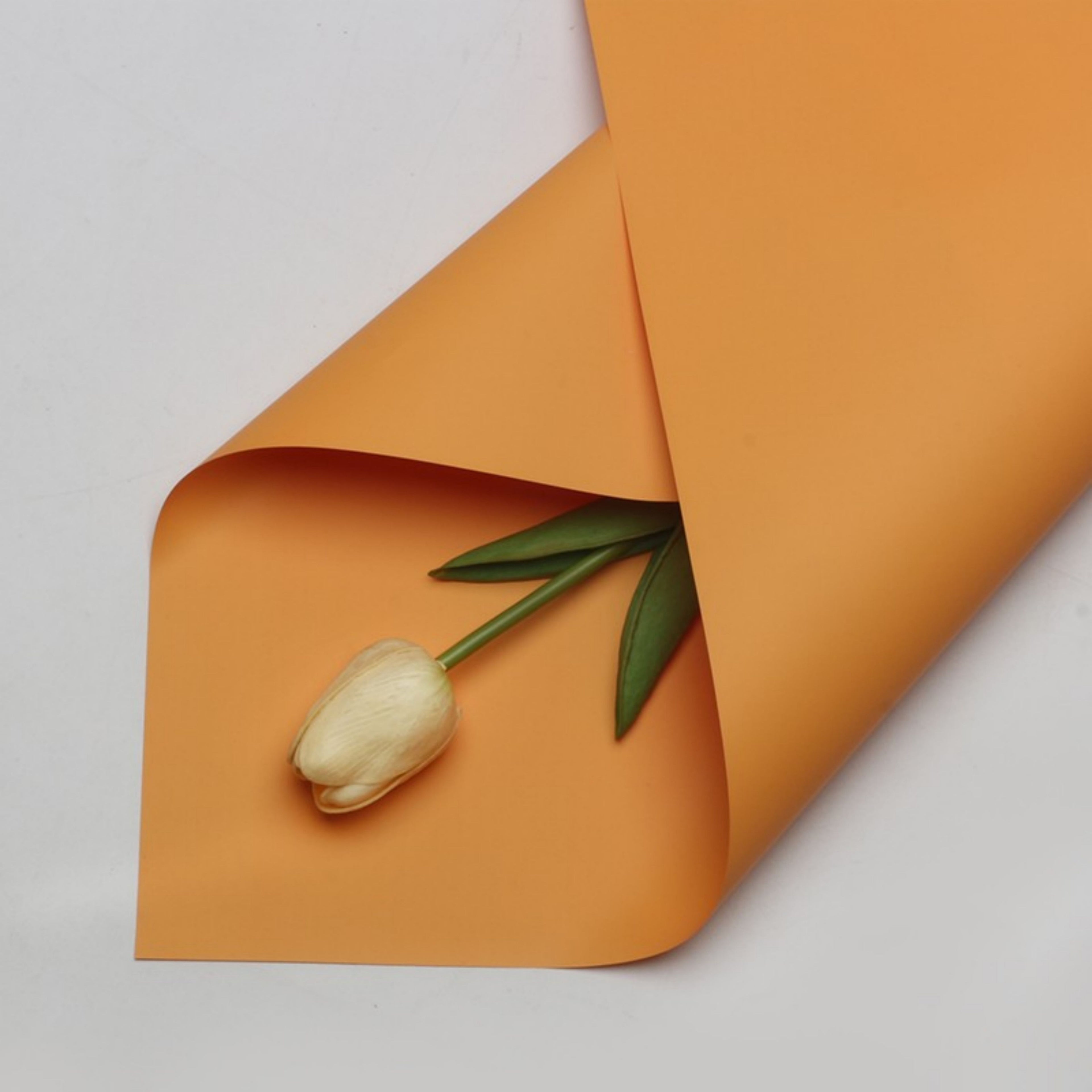 Matte Wrapping Paper - Orange
