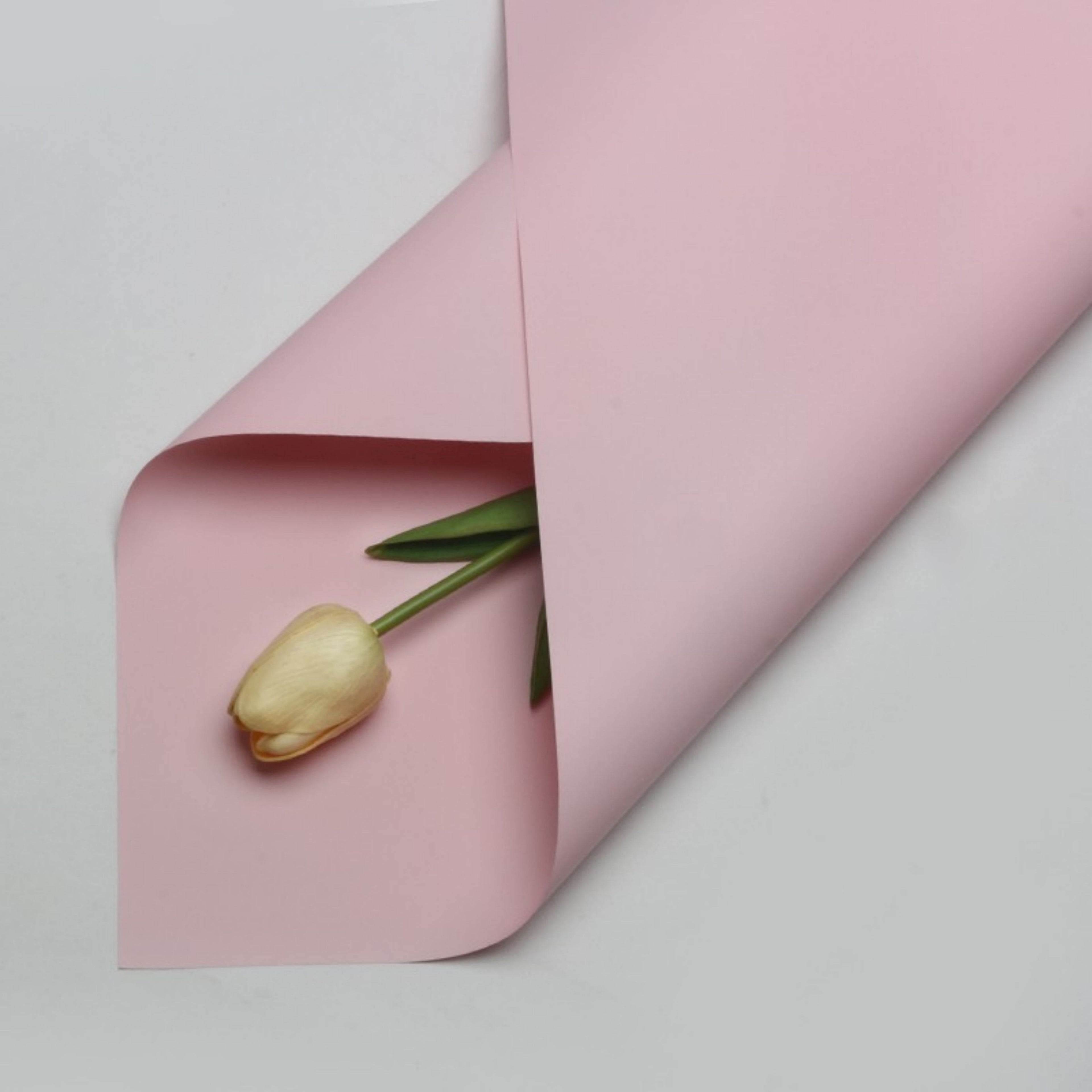Matte Wrapping Paper - Pink Powder