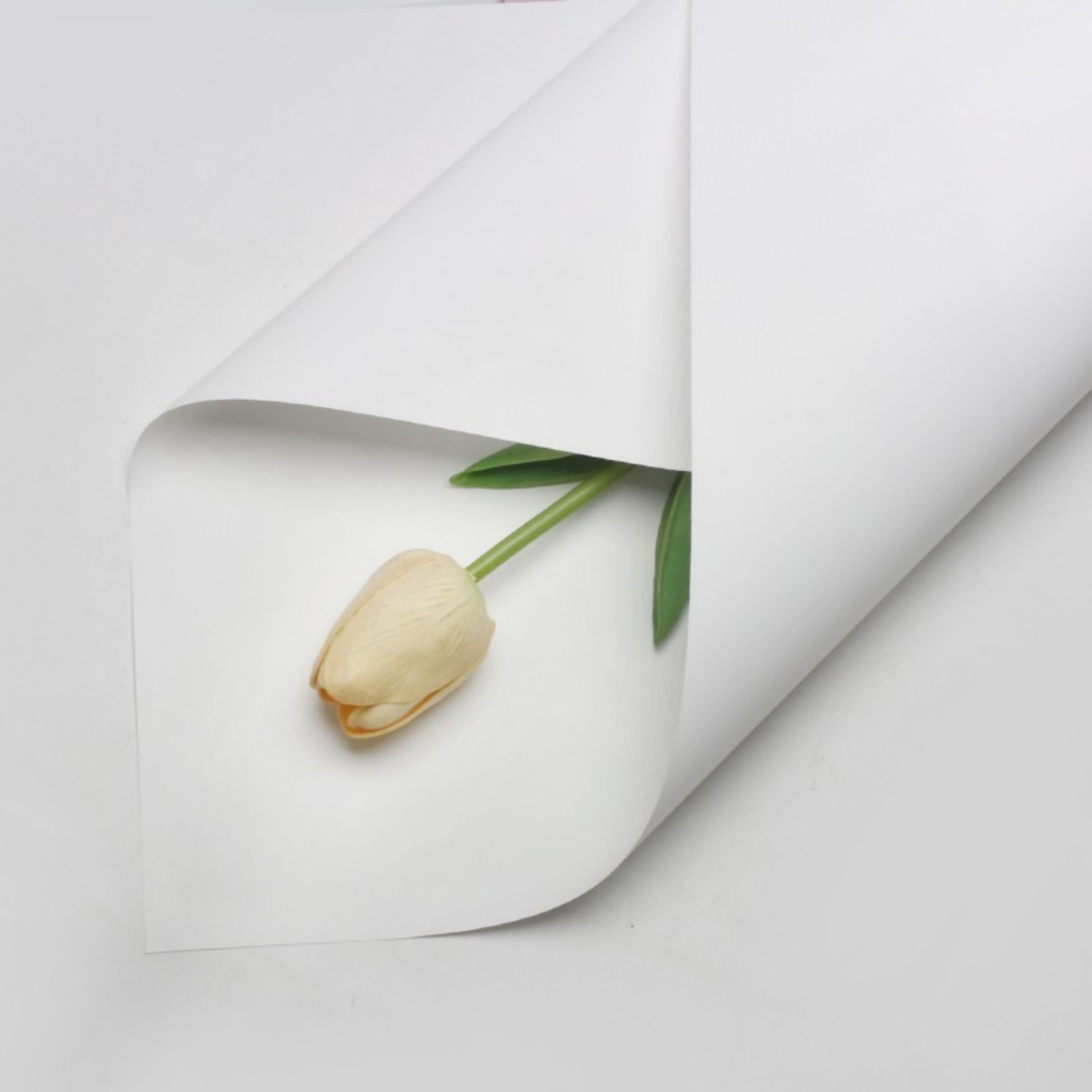 Matte Wrapping Paper - White