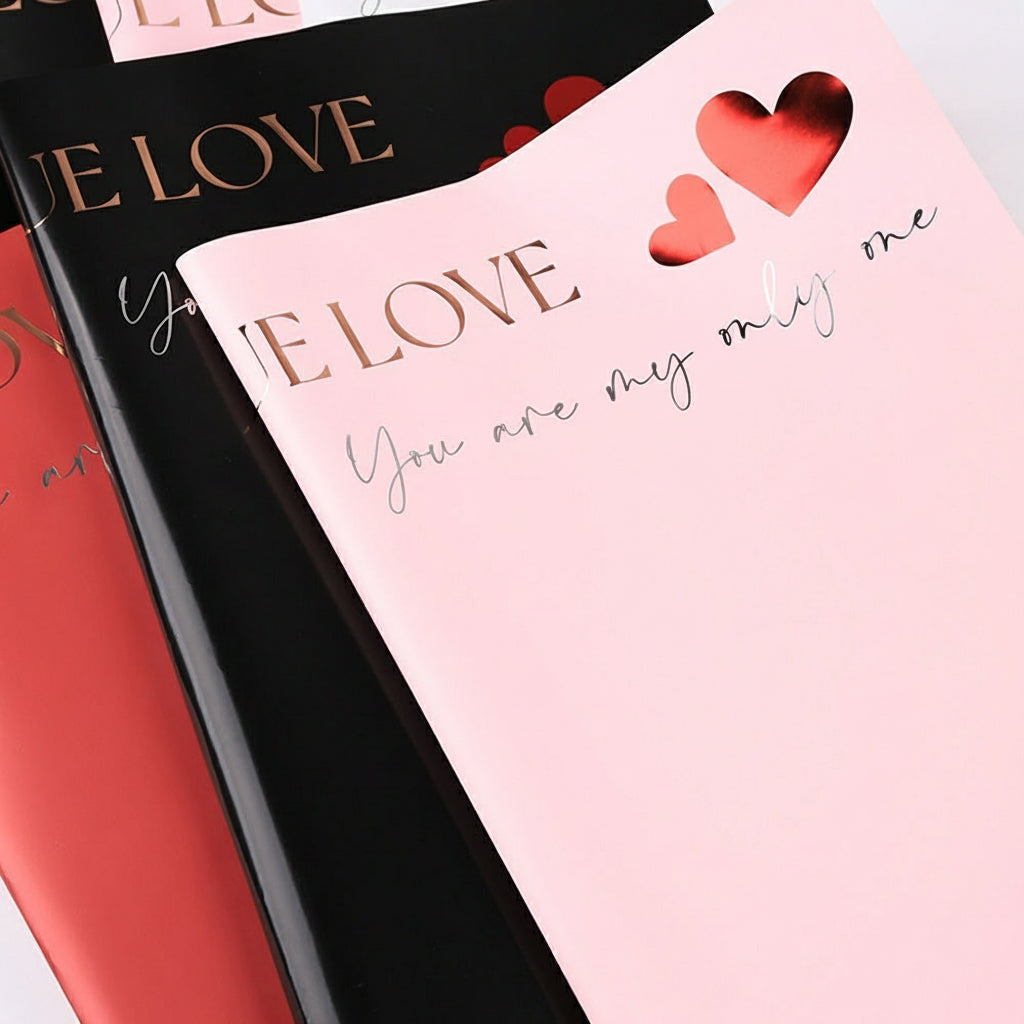 True Love Wrapping Paper - Pink
