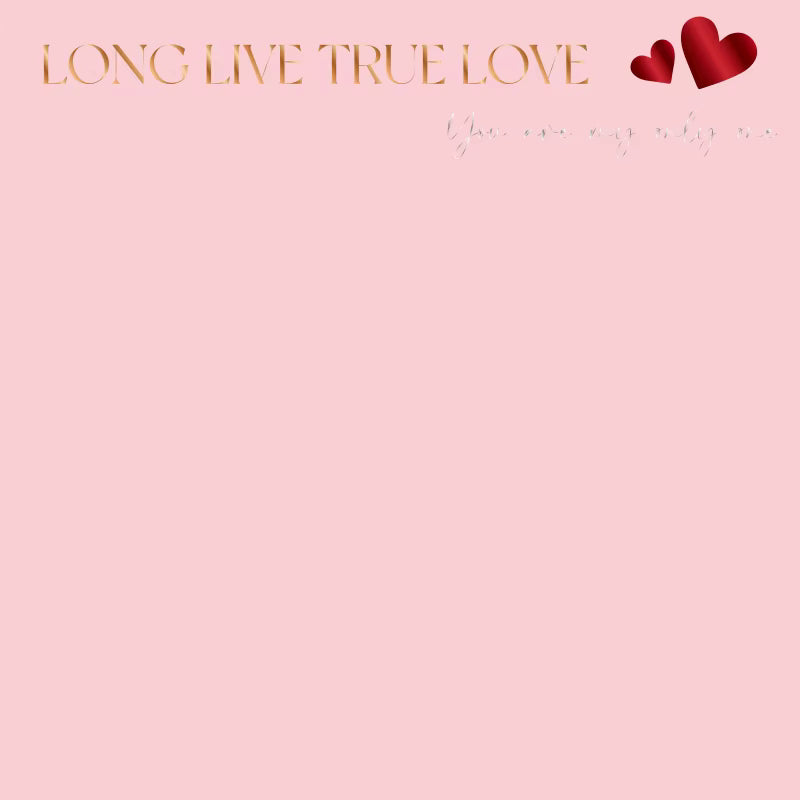 True Love Wrapping Paper - Pink