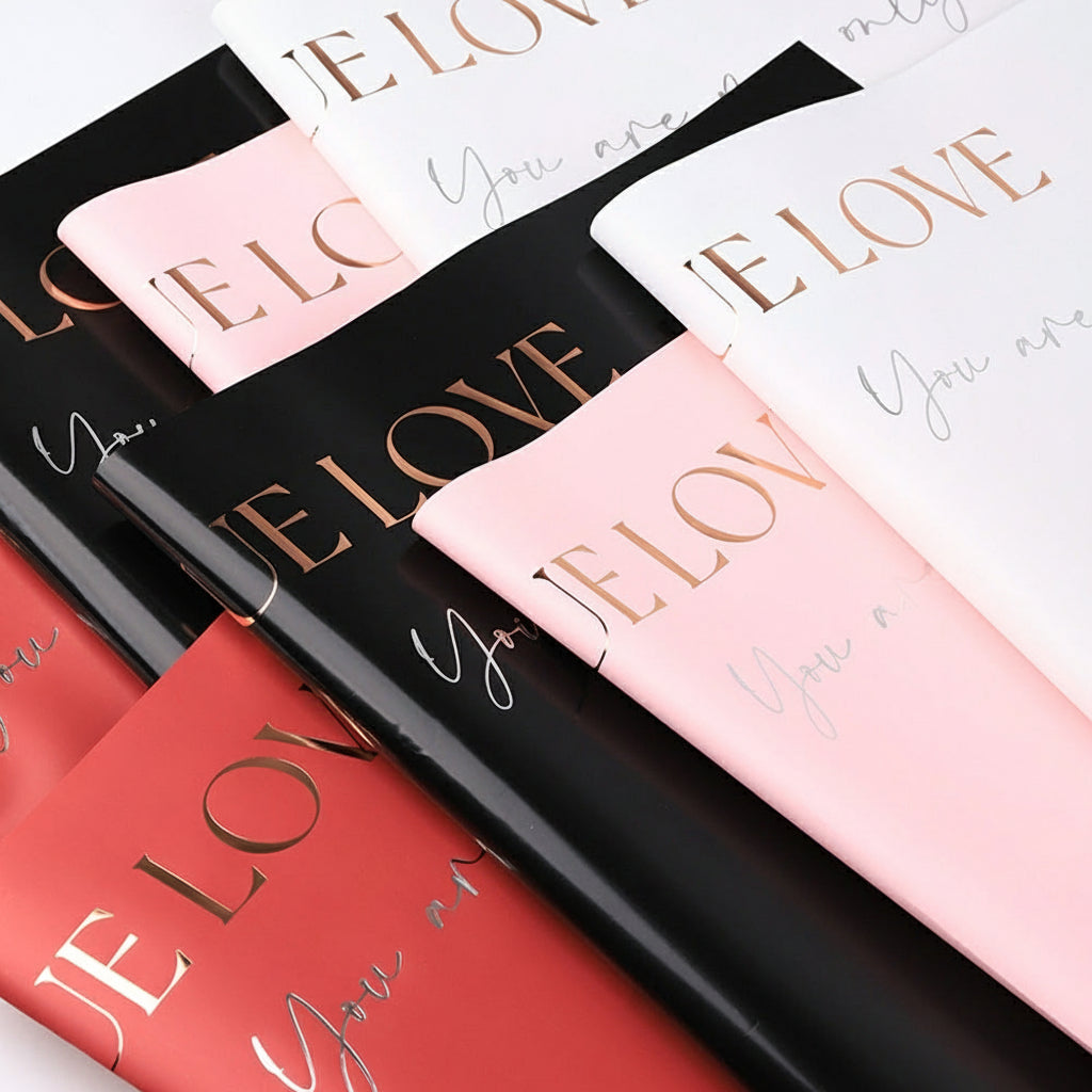 True Love Wrapping Paper - Pink